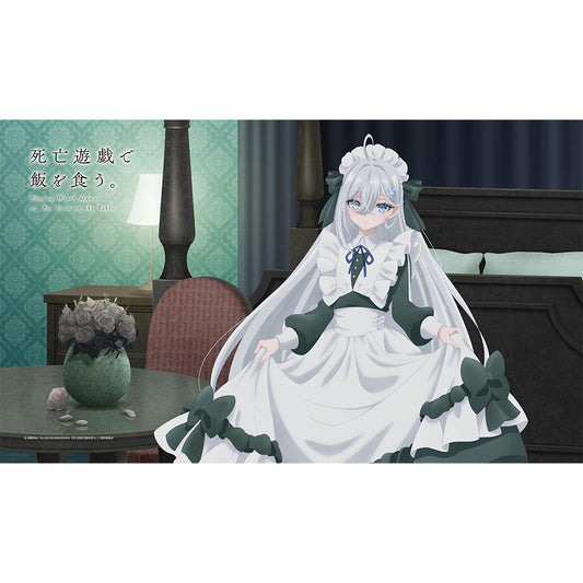 Playing Death Games to Put Food on the Table Original Illustration Ghost House Blanket Yuki - Key-th