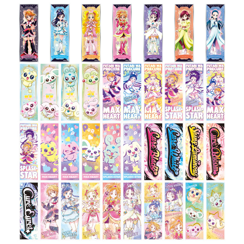 Pretty Cure Chronicle Long Stickers (Pretty Cure) - Ensky