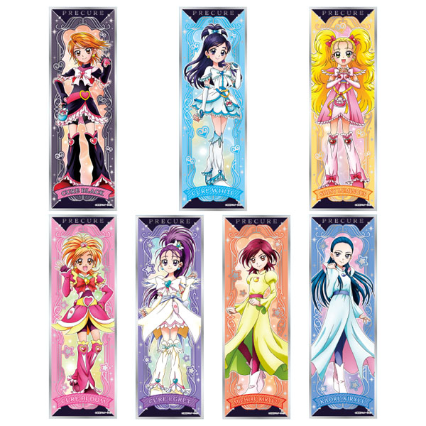 Pretty Cure Chronicle Long Stickers (Pretty Cure) - Ensky