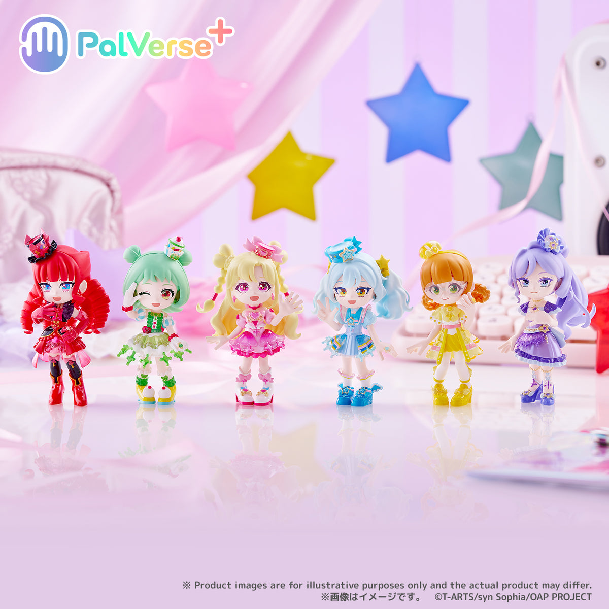 Pretty Series PalVerse+ Onegai AiPri (Set of 6) - Bushiroad Creative