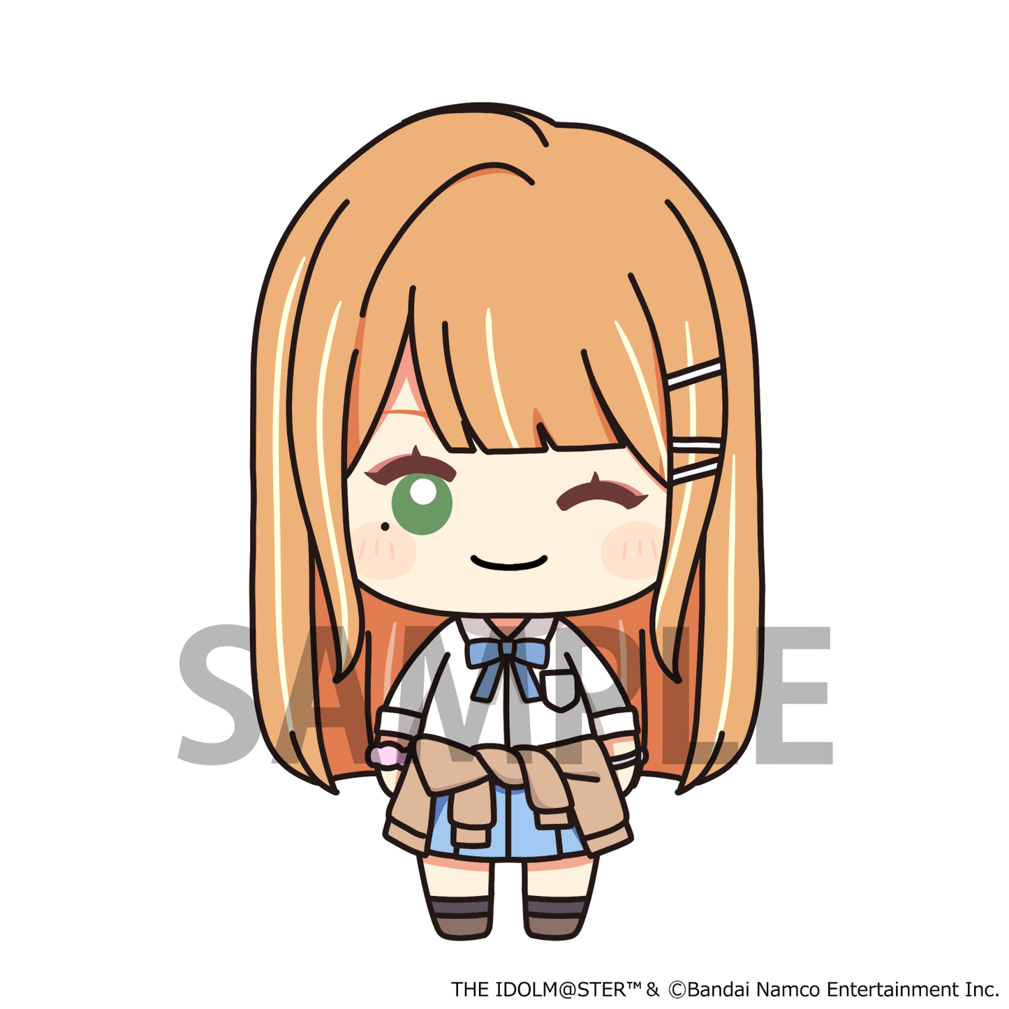 Proof *Bargain Item* Nyokinto [Gakuen Idolmaster] Mascot Figure Vol.2 (Set of 6) (The Idolm@ster)