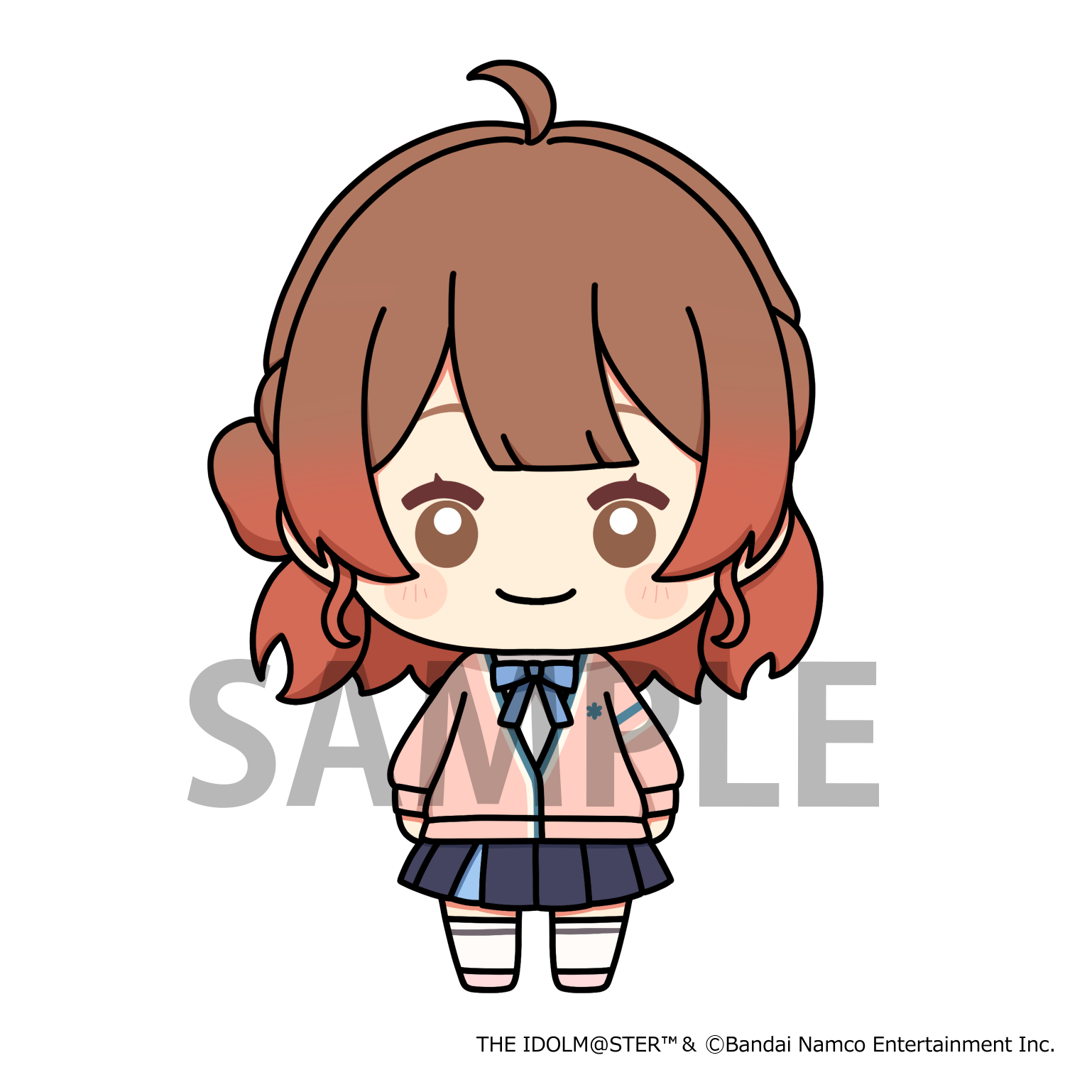 Proof *Bargain Item* Nyokinto [Gakuen Idolmaster] Mascot Figure Vol.2 (Set of 6) (The Idolm@ster)