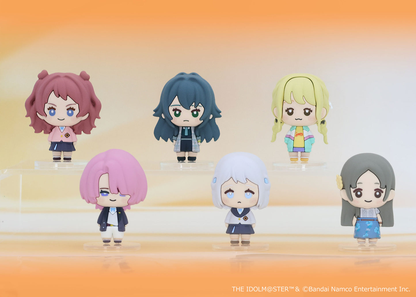 Proof Nyokinto [Gakuen Idolmaster] Mascot Figure Vol.1 (Set of 6) (The Idolm@ster)