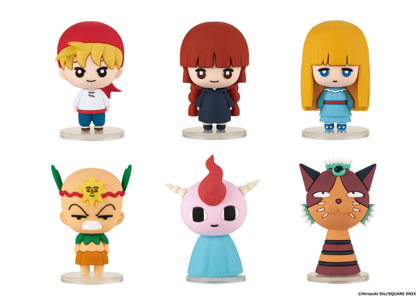 Proof Nyokinto [Mahoujin Guru Guru] Mascot Figure (Set of 6) (Mahoujin Guru Guru)