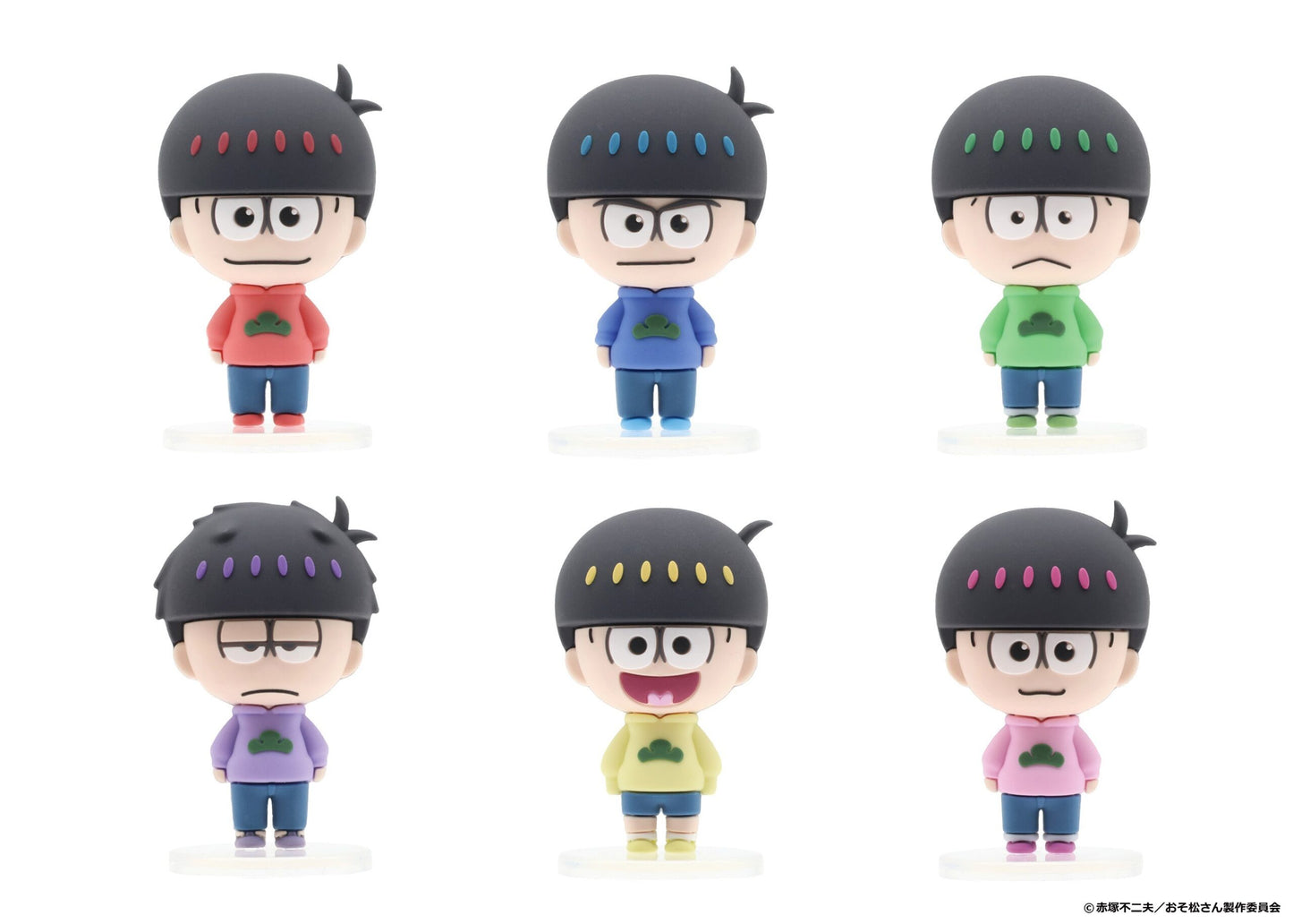 Proof Nyokinto [Osomatsu-san] Mascot Figure (Set of 6) (Figure) (Osomatsu-san)