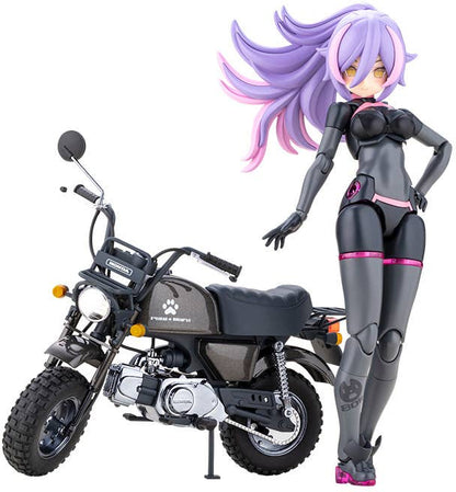 PUNI MOFU RACING LANG with Honda Z50J Gorilla (Plastic model) - Kotobukiya