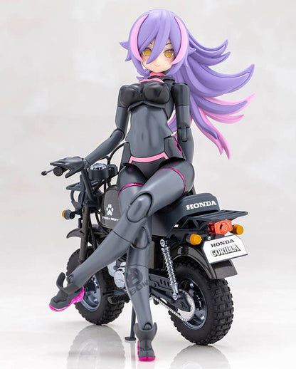 PUNI MOFU RACING LANG with Honda Z50J Gorilla (Plastic model) - Kotobukiya