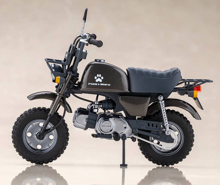 PUNI MOFU RACING LANG with Honda Z50J Gorilla (Plastic model) - Kotobukiya