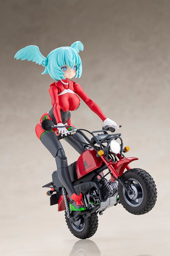 PUNI MOFU RACING XIAO with Honda Z50J Gorilla (Plastic model) - Kotobukiya