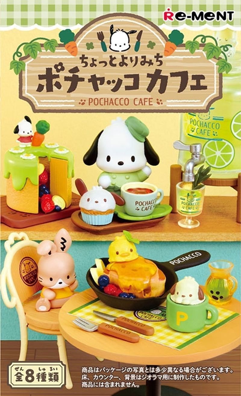 Re-Ment A Little Detour Pochacco Cafe (Sanrio & San-X)