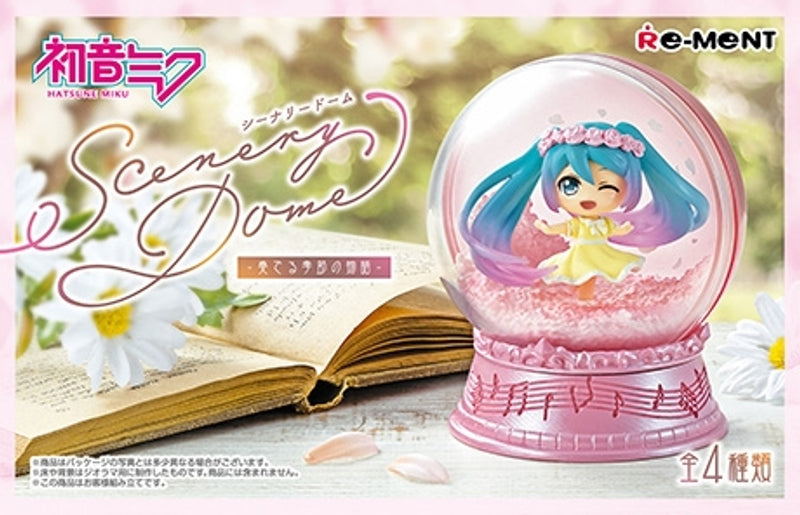 Re-Ment [Hatsune Miku] Scenery Dome The Story Of The Seasons Played