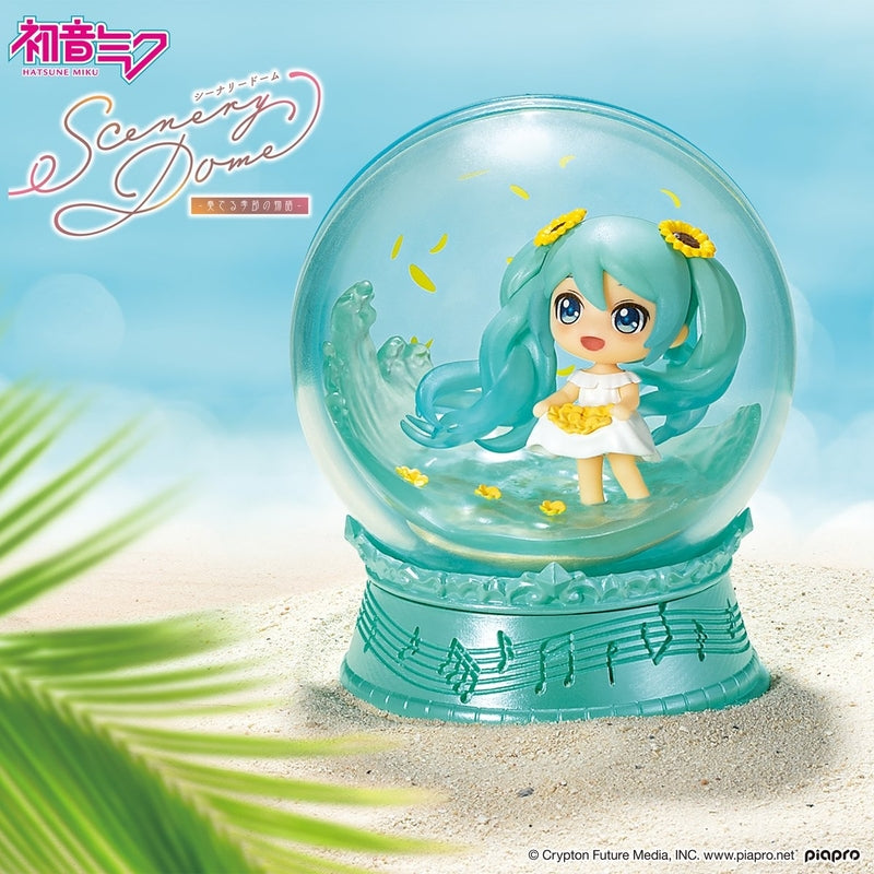 Re-Ment [Hatsune Miku] Scenery Dome The Story Of The Seasons Played