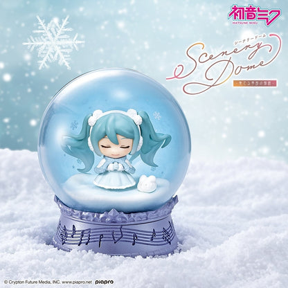 Re-Ment [Hatsune Miku] Scenery Dome The Story Of The Seasons Played