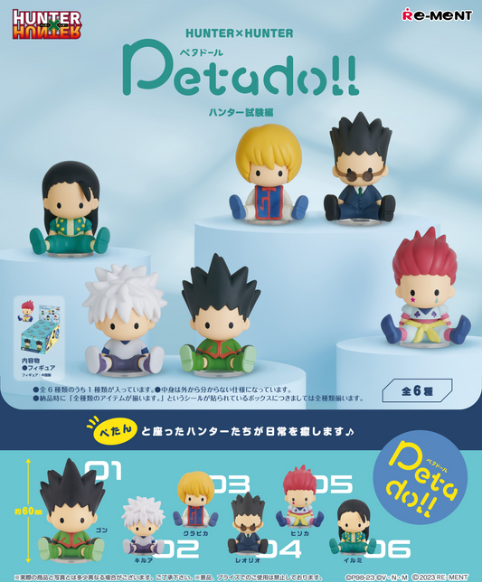 Re-Ment petadoll HUNTER×HUNTER Hunter Exam Arc Reproduction