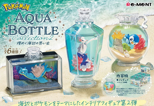 Re-Ment Pokemon Aqua Bottle Collection 2 (Set of 6) (Anime Toy) (Pokemon)