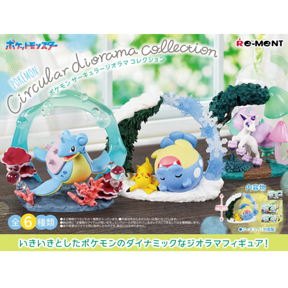 Re-Ment Pokemon Circular Diorama Collection (Set of 6) (Anime Toy) (Pokemon)