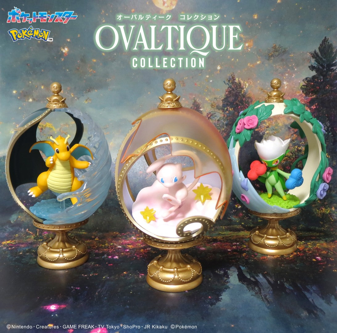 Re-Ment Pokemon OVALTIQUE COLLECTION Box of 6