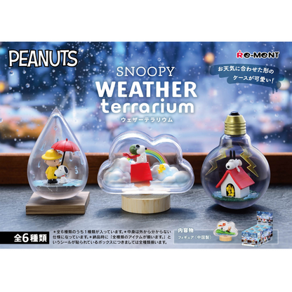 Re-Ment SNOOPY WEATHER Terrarium Reissue (SNOOPY)