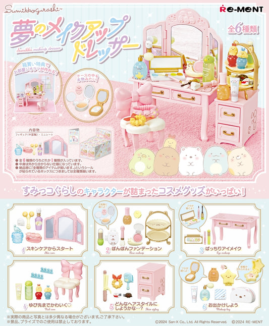 Re-Ment Sumikko Dream Makeup Dresser