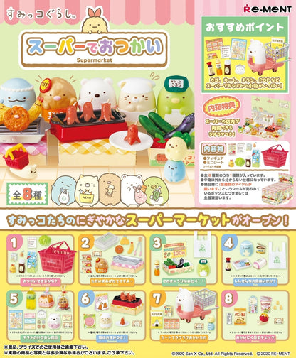 Re-Ment Sumikkogurashi Shopping At The Supermarket (Sumikkogurashi)