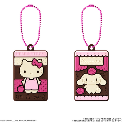 Sanrio Characters Charapaki Rubber Mascot Included Ver. (Sanrio Characters) - BANDAI Candy