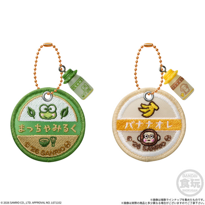 Sanrio Characters Milk Cap Charm & Choco Bolo (Sanrio Characters) - BANDAI Candy