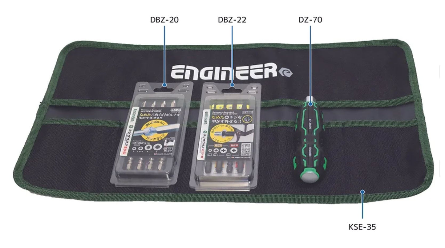 Screw Extractor Tool Kit / 3-in-1 Set