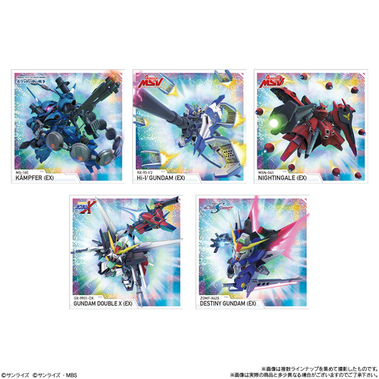 SD Gundam G Generation Eternal Snack 02 (Mobile Suit Gundam) - BANDAI Candy