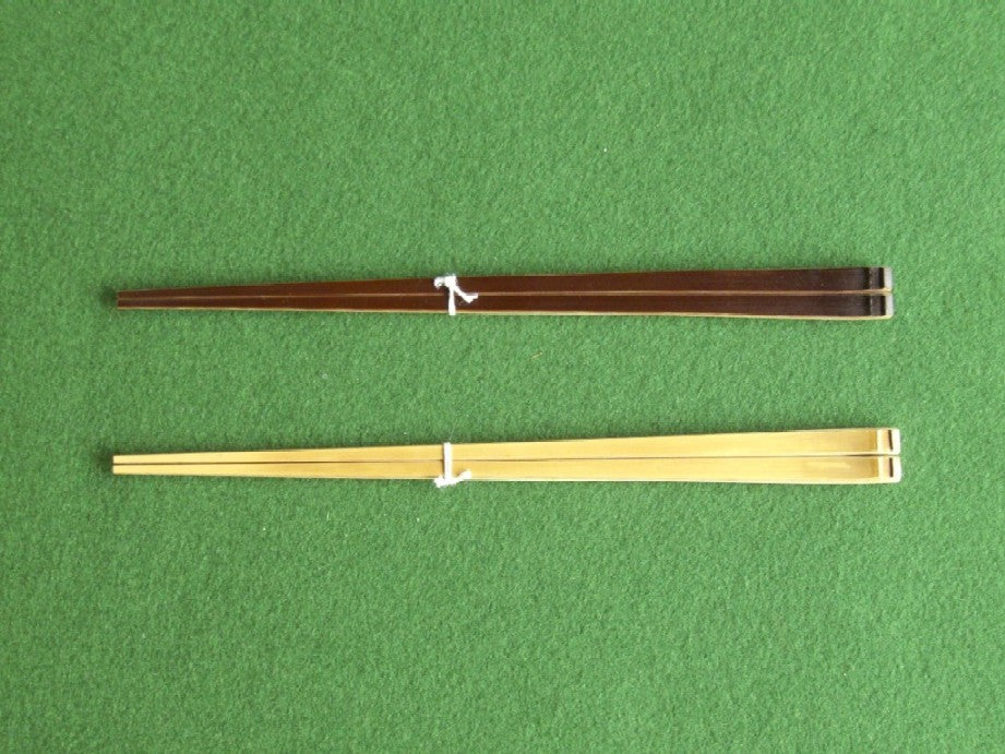 Smoked Bamboo Chopsticks (Hashi) (Set) — Couple's (Meoto) — Takayama