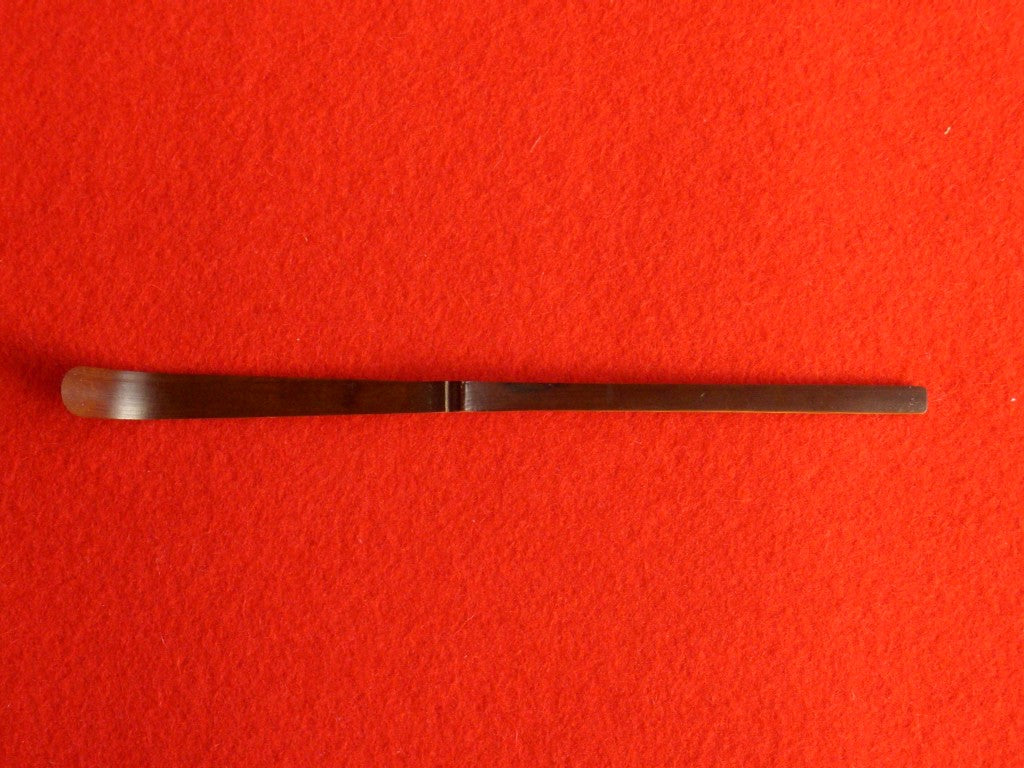 Smoked Bamboo Tea Scoop (Chashaku) — Boxed — Takayama