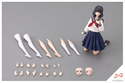 Sousai Shojo Teien KIRU PLA Kuon Yakushiji [TOUOU HIGH SCHOOL UNIFORM] (Plastic model) - Kotobukiya