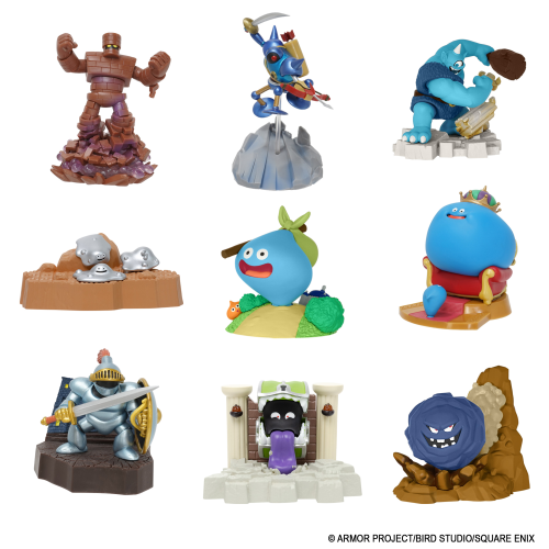 Square Enix Dragon Quest Monster Visual Dictionary Figure -Assembly Special- (Set of 9) (Completed) (Dragon Quest)