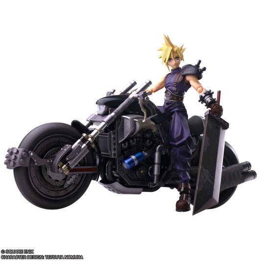 Square Enix Final Fantasy VII Bring Arts Cloud Strife & Hardy-Daytona (Completed) (Final Fantasy)