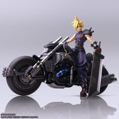 Square Enix Final Fantasy VII Bring Arts Cloud Strife & Hardy-Daytona (Completed) (Final Fantasy)