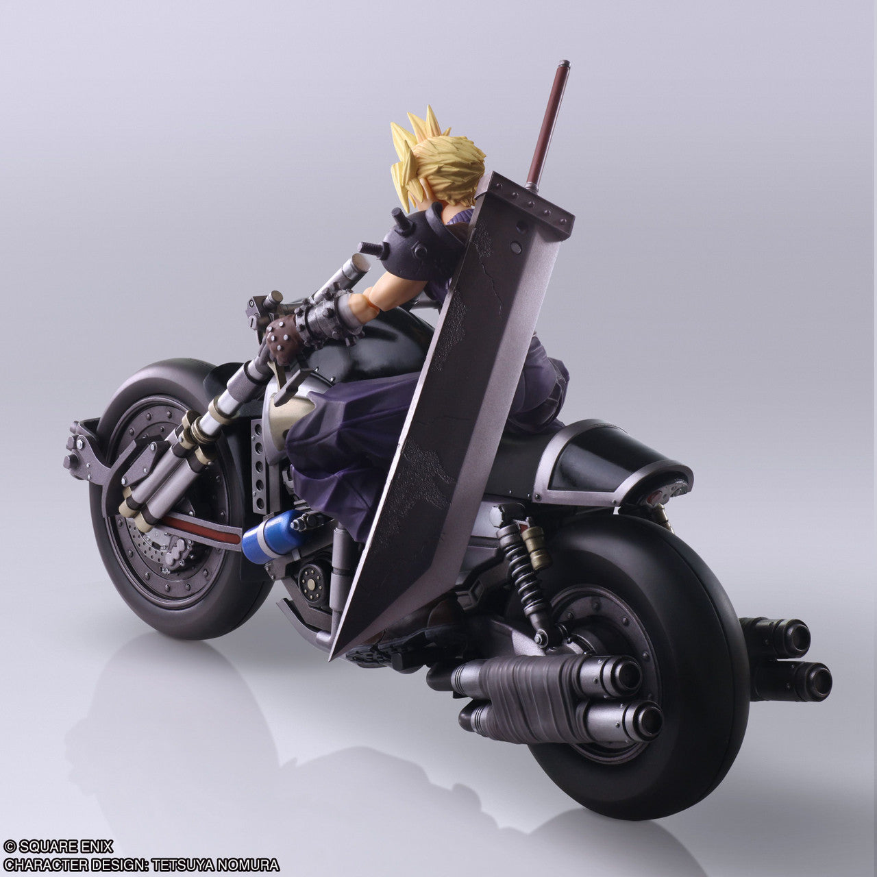 Square Enix Final Fantasy VII Bring Arts Cloud Strife & Hardy-Daytona (Completed) (Final Fantasy)