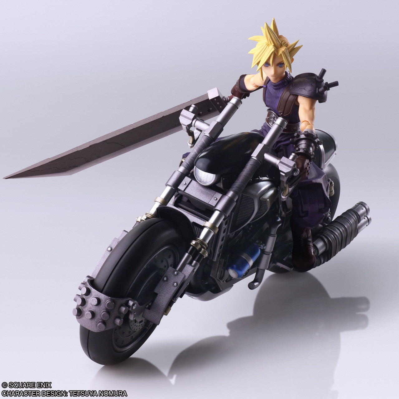 Square Enix Final Fantasy VII Bring Arts Cloud Strife & Hardy-Daytona (Completed) (Final Fantasy)