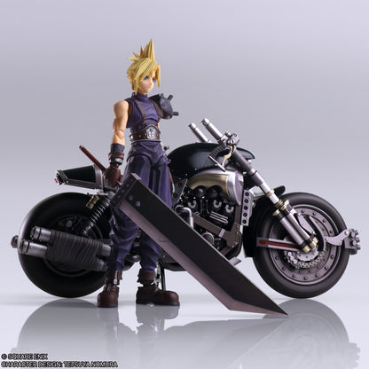 Square Enix Final Fantasy VII Bring Arts Cloud Strife & Hardy-Daytona (Completed) (Final Fantasy)