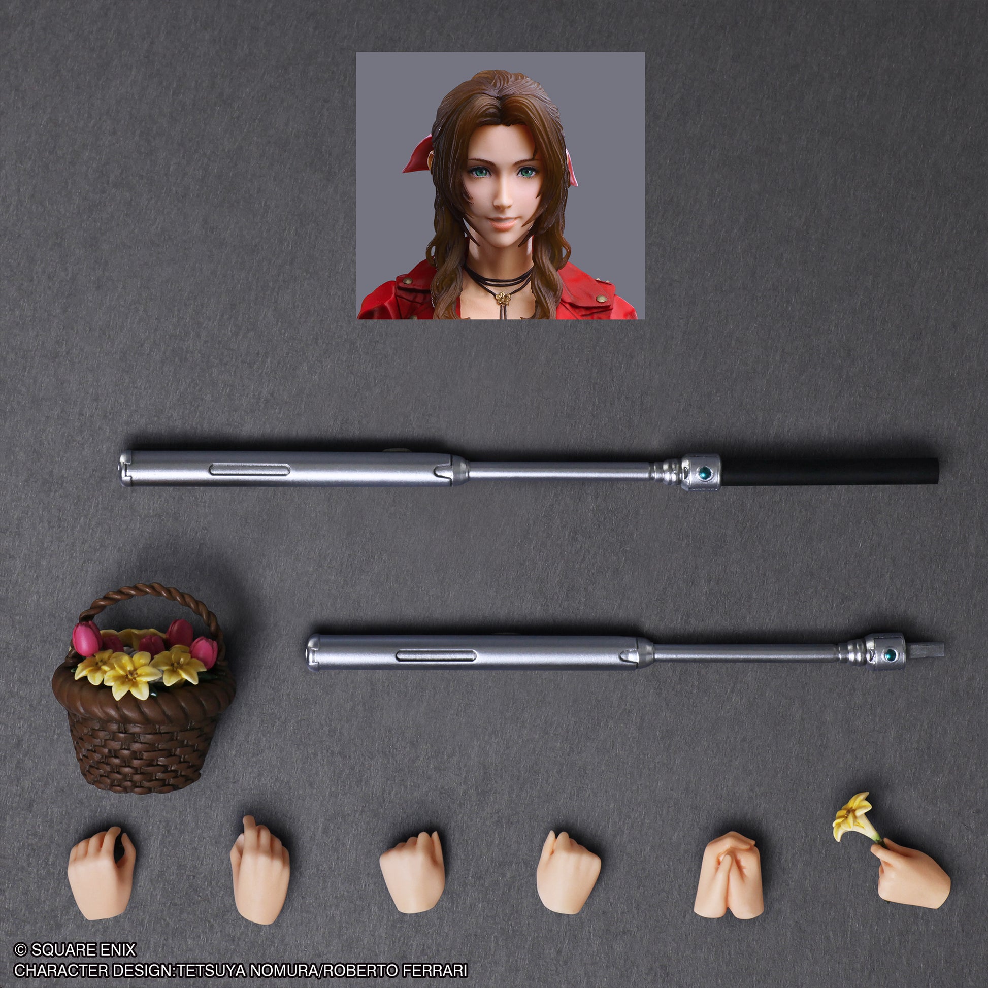 Square Enix Final Fantasy VII Rebirth Play Arts Kai [Aerith Gainsborough] (Completed) (Final Fantasy)