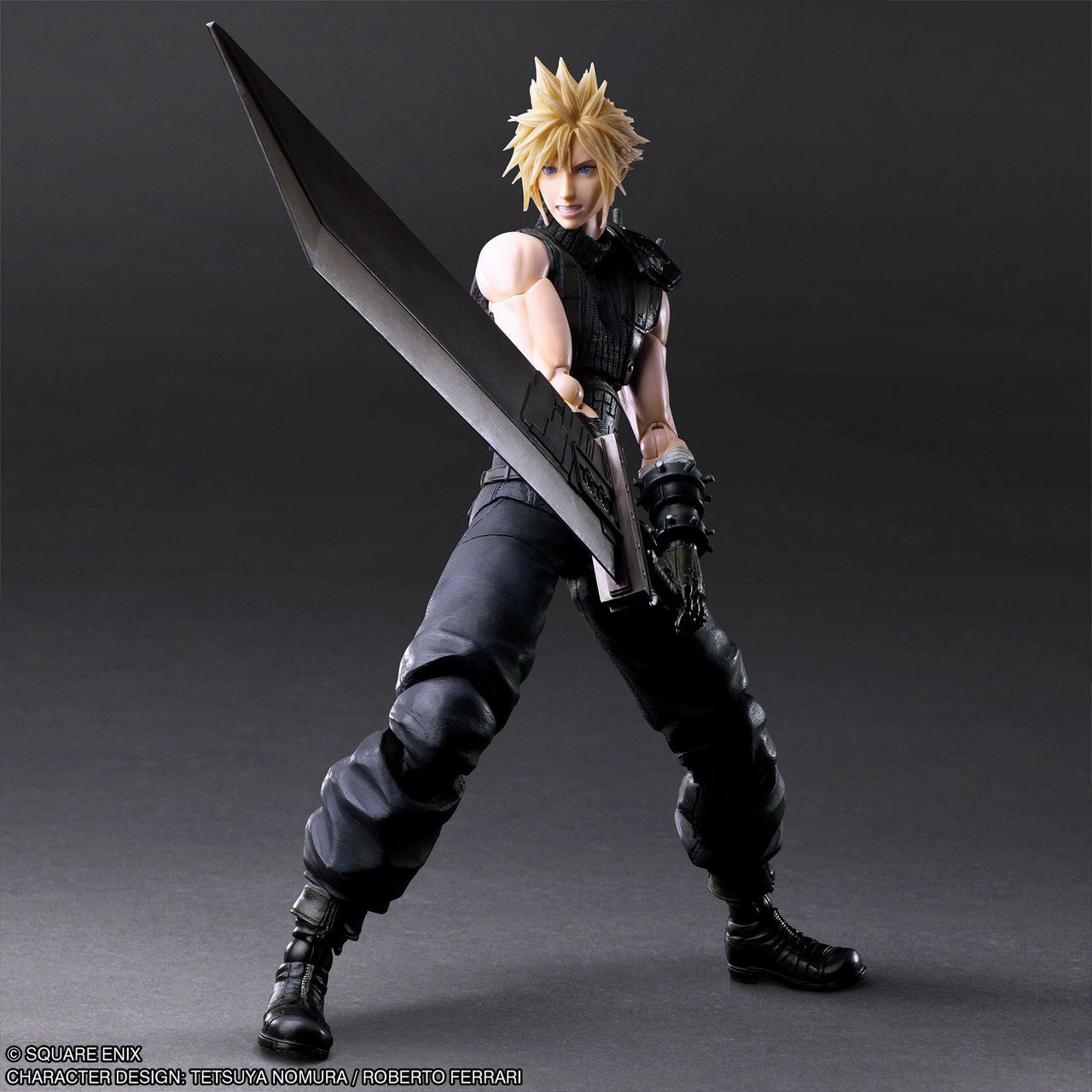 Square Enix Final Fantasy VII Rebirth Play Arts Kai [Cloud Strife] (Completed) (Final Fantasy)