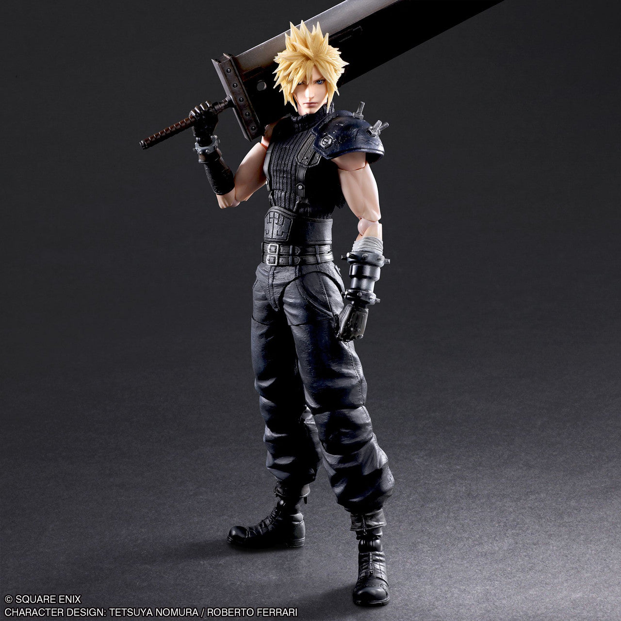 Square Enix Final Fantasy VII Rebirth Play Arts Kai [Cloud Strife] (Completed) (Final Fantasy)