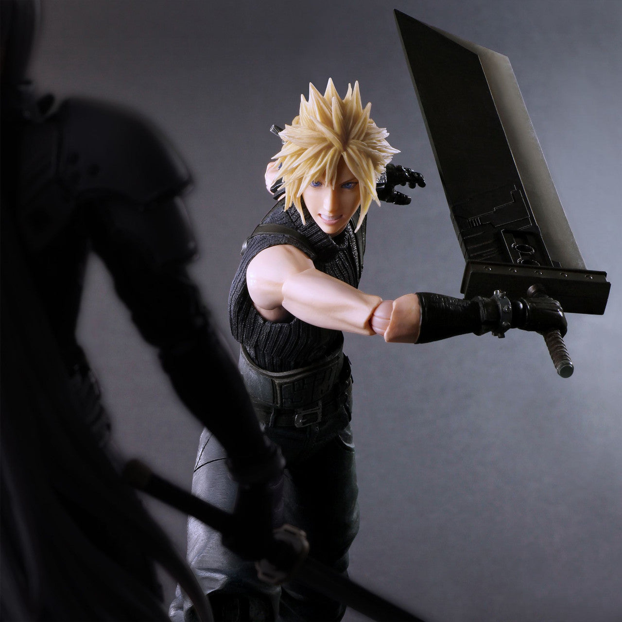 Square Enix Final Fantasy VII Rebirth Play Arts Kai [Cloud Strife] (Completed) (Final Fantasy)