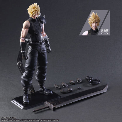 Square Enix Final Fantasy VII Rebirth Play Arts Kai [Cloud Strife] (Completed) (Final Fantasy)
