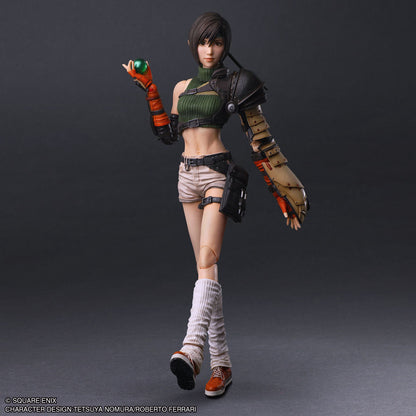 Square Enix Final Fantasy VII Rebirth Play Arts Kai Yuffie Kisaragi Ver.2 (Completed) (Final Fantasy)