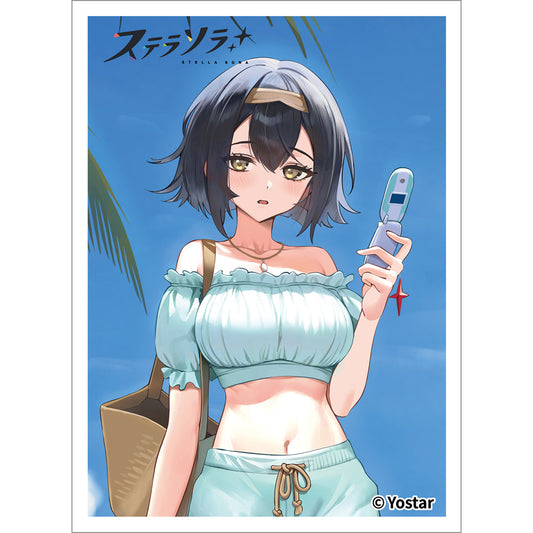 Stella Sora Original Illustration Summer Outfit Card Sleeves Kohaku - Key-th