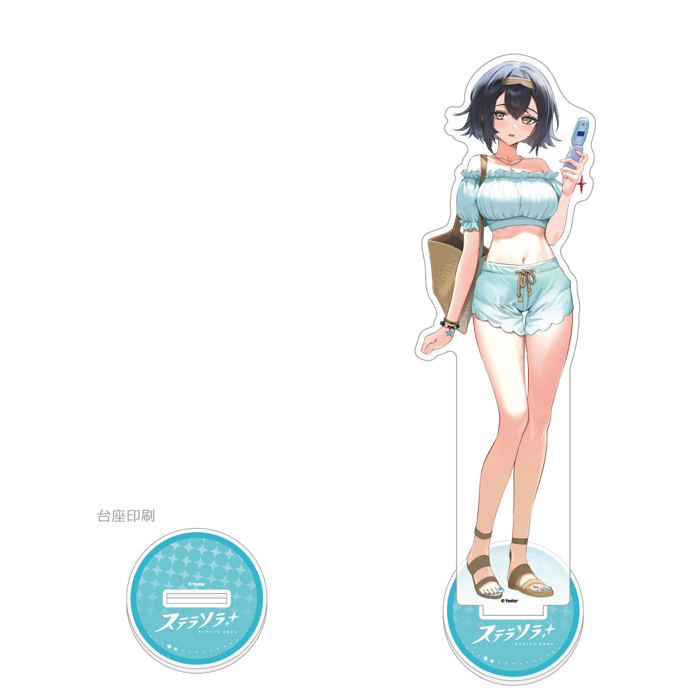 Stella Sora Original Illustration Summer Outfit Extra-Large Acrylic Stand Kohaku - Key-th