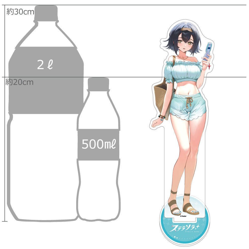 Stella Sora Original Illustration Summer Outfit Extra-Large Acrylic Stand Kohaku - Key-th