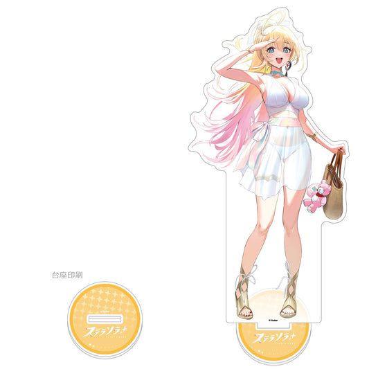 Stella Sora Original Illustration Summer Outfit Extra-Large Acrylic Stand Seina - Key-th