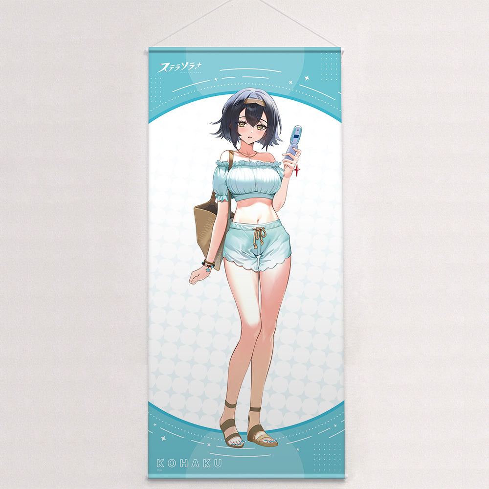 Stella Sora Original Illustration Summer Outfit Extra-Large Wall Scroll Kohaku - Key-th
