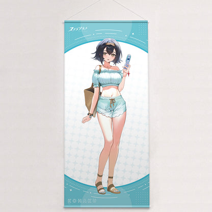 Stella Sora Original Illustration Summer Outfit Extra-Large Wall Scroll Kohaku - Key-th