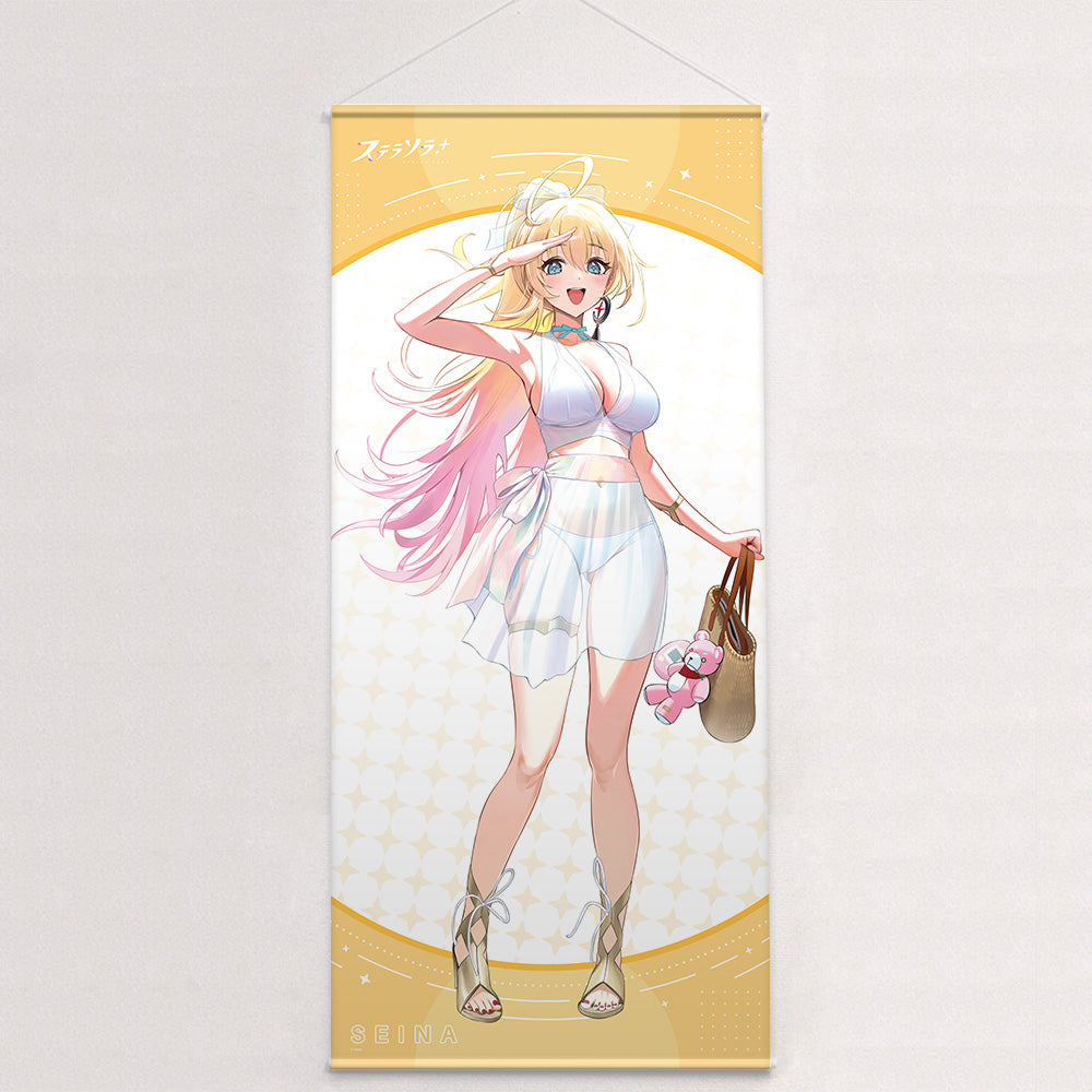 Stella Sora Original Illustration Summer Outfit Extra-Large Wall Scroll Seina - Key-th